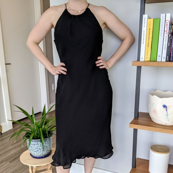 Vintage Ann Taylor silk cocktail dress - Picture 2 of 4